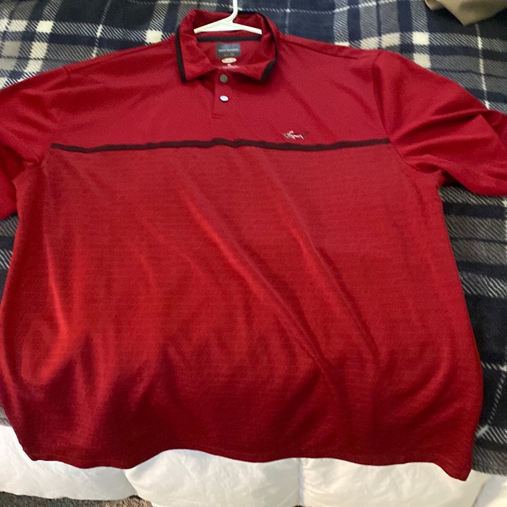 Size XL Greg Norman For Tasso Elba collection. Great condition golfing shirt.